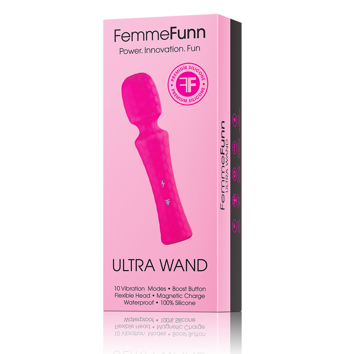 FemmeFunn Ultra Wand Rechargeable Waterproof Wand Vibrator | thevibed.com