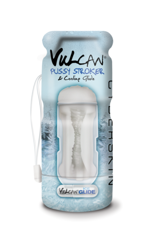 Topco Cyberskin Vulcan Frost Pussy Stroker with Cooling Glide | thevibed.com