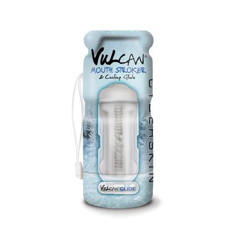Topco Cyberskin Vulcan Frost Mouth Stroker with Cooling Glide | thevibed.com