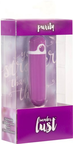 BMS Factory Wonderlust Purity Rechargeable Bullet Vibrator | thevibed.com
