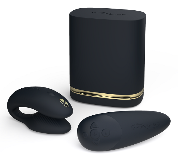 We-Vibe Womanizer Golden Moments Limited Edition Set Premium and Chorus | thevibed.com