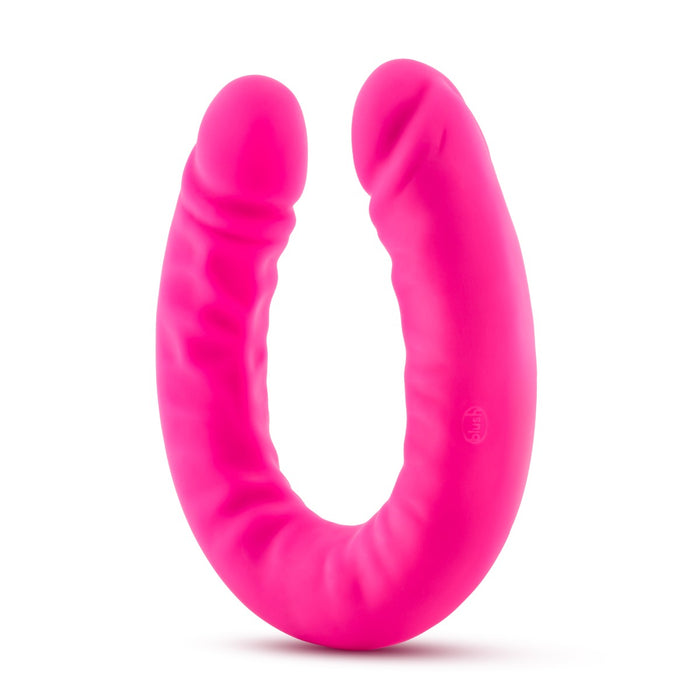 Blush Ruse 18" Silicone Slim Double Dong | thevibed.com