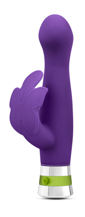 Blush Aria Lotus Flutter Dual Stimulation Vibrating Massager | thevibed.com
